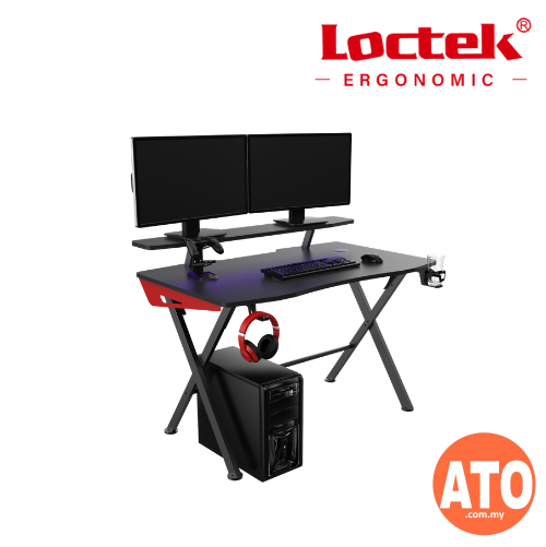 LOCTEK GD101 Stable XFrame XLeg Ergonomic Gaming Table Gaming